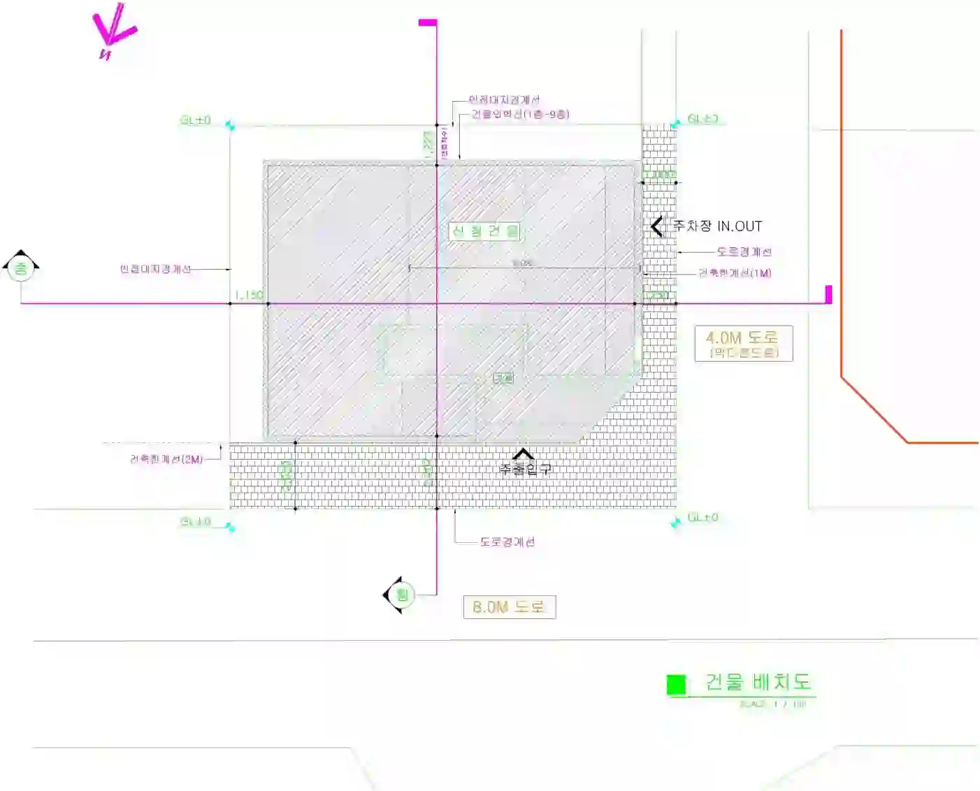 구의동 아스하임 배치도 이미지
